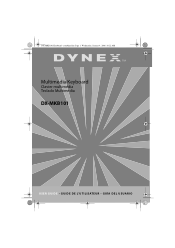 Dynex DX-MKB101 Dynex Multimedia Keyboard Manual (English)