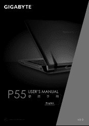 Gigabyte P55W v4 Manual