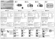 Olympus f3.5-4.5 Zuiko Digital 40-150 mm F3.5-4.5 Instructions (English, Français, Español, Deutsch, Japanese, Korean, Chinese)