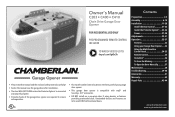 Chamberlain C203 C203 C400 C410 Owner s Manual