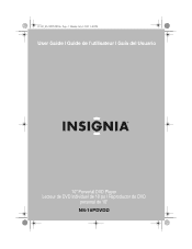 Insignia NS-10PDVDD User Manual (English)