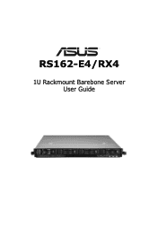 Asus RS162-E4 RX4 User Guide