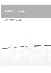 Kyocera TASKalfa 5500i Fax System (V) Operation Guide