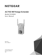 Netgear EX3800 User Manual
