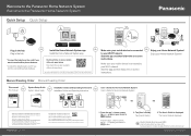Panasonic KX-HN6002W Home Network System Quick Setup Guide
