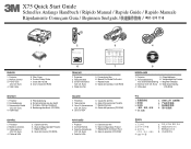 3M X75 Quick Start Guide