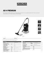 Karcher AD 4 Premium Product information