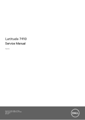 Dell Latitude 7410 Service Manual