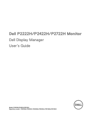 Dell P2722H Display Manager Users Guide