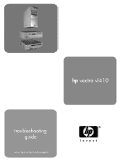 HP Vectra VL410 hp vectra vl410, troubleshooting guide