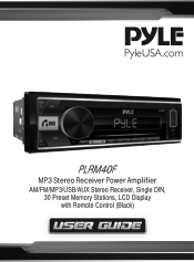 Pyle PLRM40F Instruction Manual