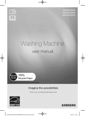 Samsung WA7000 User Manual