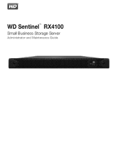 Western Digital Sentinel RX4100 User Manual