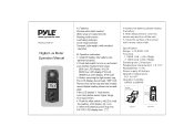 Pyle PLMT21 PLMT21 Manual 1