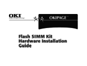 Oki OKIPAGE18 Flash Simm Hardware Installation Guide