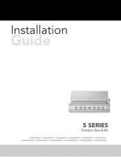 Viking VGBQ54224 Installation Instructions