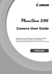 Canon 4343B001 PowerShot S95 Camera User Guide