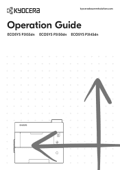 Kyocera ECOSYS P3145dn P3145dn/P3150dn/P3155dn Operation Guide