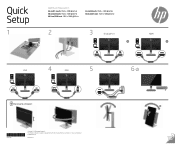 HP EliteDisplay E273 Quick Setup Guide