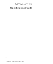 Dell Latitude 131L Quick Reference Guide (Multilanguage: English, Danish, Finnish, Greek, Norwegian, Swedish, Hebrew) 