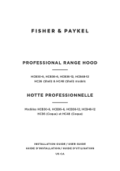 Fisher and Paykel HCB36-12_N User Guide