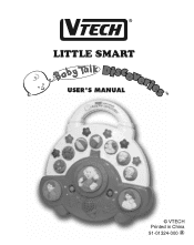 Vtech Baby Talk Discoveries User Manual