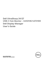Dell U2421HE Display Manager Users Guide