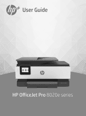 HP OfficeJet Pro 8020e User Guide