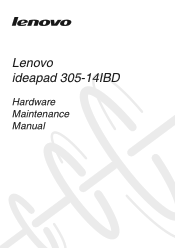 Lenovo 305-14IBD Laptop Hardware Maintenance Manual - IdeaPad 305-14IBD