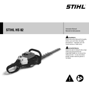 Stihl HS 82 T Product Instruction Manual