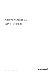 Dell Alienware Steam Machine R2 Service Manual