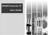 Epson PowerLite S1 User Manual