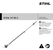 Stihl HT 56 C Instruction Manual