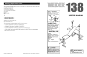 Weider Weembe3261 Instruction Manual