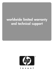 HP Pavilion zv5000 HP Notebooks Series PC - Worldwide Limited Warranty and Technical Support