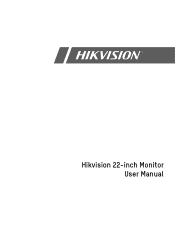 Hikvision DS-D5022FN-C User Manual