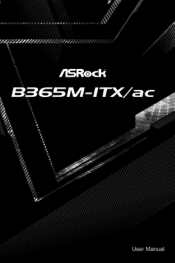 ASRock B365M-ITX/ac User Manual