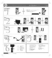HP m9350f Setup Poster (Page 1)