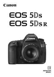 Canon EOS 5DS R Instruction Manual