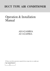Haier AD142AMBIA User Manual