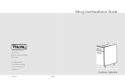 Viking VQBO4121SS Installation Instructions