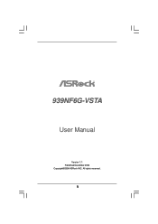 ASRock 939NF6G-VSTA User Manual