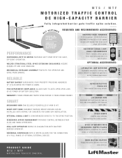LiftMaster MTS MTF Product Guide