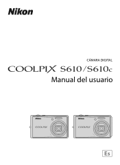 Nikon S610  S610/S610c User's manual