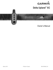 Garmin Delta Upland XC Owners Manual