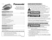 Panasonic NIA56NR NIA55NR User Guide