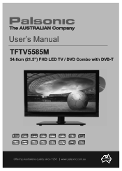 Palsonic tftv5585m Owners Manual
