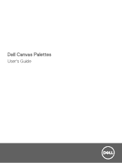 Dell Canvas 27 Canvas Palettes Users Guide