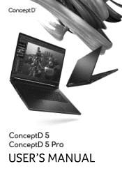 Acer ConceptD 5 User Manual