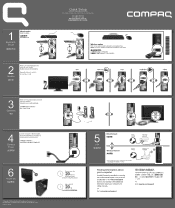 HP Presario CQ4000 Setup Poster (Page 1)